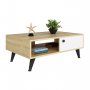 HANAH HOME Sto za dnevnu sobu Athena Sapphire Oak White - slika 5