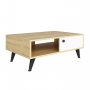 HANAH HOME Sto za dnevnu sobu Athena Sapphire Oak White - slika 1