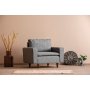 Atelier del Sofa Fotelja Lungo Light Grey - slika 3