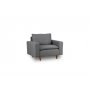 Atelier del Sofa Fotelja Lungo Light Grey - slika 1