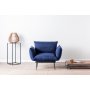 Atelier del Sofa Fotelja Jax Solo Navy Blue GR125 - slika 3
