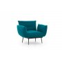 Atelier del Sofa Fotelja Jax Solo Petrol Green GR124 - slika 1