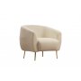 Atelier del Sofa Fotelja Eses Cream Bouclette - slika 4