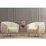 Atelier del Sofa Fotelja Eses Cream Bouclette - slika 2