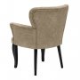 HANAH HOME Fotelja Paris Black Wooden Light Brown - slika 3