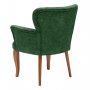 HANAH HOME Fotelja Paris Walnut Wooden Khaki - slika 3