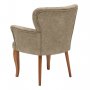 HANAH HOME Fotelja Paris Walnut Wooden Light Brown - slika 3