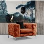 Atelier del Sofa Fotelja Como Orange - slika 5