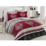 L`ESSENTIEL MAISON Satenska posteljina (200 x 220) Azra Claret Red - slika 1