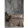 L`ESSENTIEL MAISON Ranforce posteljina (240 x 220) Minimal Brown - slika 1
