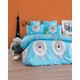 L`ESSENTIEL MAISON Ranforce posteljina (200 x 220) Aslan Kral Blue - slika 1