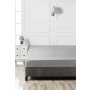L`ESSENTIEL MAISON Ranforce dušečni čaršav (140 x 190) Grey - slika 3