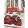 L`ESSENTIEL MAISON Ranforce posteljina (200 x 220) Bolide Red - slika 1