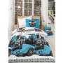 L`ESSENTIEL MAISON Ranforce posteljina (200 x 220) Bolide Turquoise - slika 1
