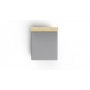 L`ESSENTIEL MAISON Ranforce dušečni čaršav (90 x 200) Grey - slika 1