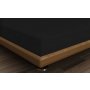 L`ESSENTIEL MAISON Ranforce dušečni čaršav (90 x 200) Black - slika 2