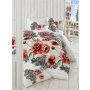 L`ESSENTIEL MAISON Ranforce komplet posteljina (160 x 220) Merve Red - slika 1