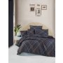 L`ESSENTIEL MAISON Ranforce komplet posteljina (160 x 220) Briana Navy Blue - slika 1