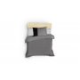 L`ESSENTIEL MAISON Ranforce posteljina (135 x 200) Plain Grey Black - slika 2