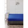 L`ESSENTIEL MAISON Ranforce dušečni čaršav (90 x 190) Dark Blue - slika 3