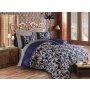 L`ESSENTIEL MAISON Satenska posteljina (155x220) Pera Dark Blue - slika 1
