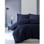 L`ESSENTIEL MAISON Satenska posteljina (155x220) Elegant Dark Blue - slika 1