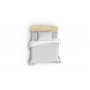 L`ESSENTIEL MAISON Satenska posteljina (155x220) Elegant White - slika 2