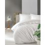 L`ESSENTIEL MAISON Satenska posteljina (155x220) Elegant White - slika 1