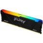 KINGSTON DIMM DDR4 16GB 3733MT/s Fury Beast RGB Black XMP KF437C19BB12A/16 - slika 1