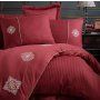 L`ESSENTIEL MAISON Satenska posteljina Zeugma Claret Red - slika 3