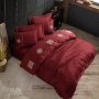 L`ESSENTIEL MAISON Satenska posteljina Zeugma Claret Red - slika 4