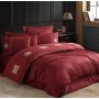 L`ESSENTIEL MAISON Satenska posteljina Zeugma Claret Red - slika 1