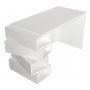 HANAH HOME Radni sto Jenga White - slika 5