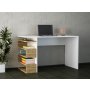 HANAH HOME Radni sto Snake White Walnut - slika 1