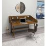 HANAH HOME Radni sto Mely Walnut - slika 4