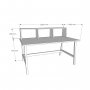HANAH HOME Radni sto Lucy Oak - slika 5