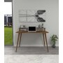 HANAH HOME Radni sto Kelly Walnut - slika 3
