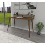 HANAH HOME Radni sto Kelly Walnut - slika 4