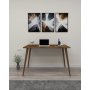 HANAH HOME Radni sto Rixy Walnut - slika 4