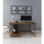 HANAH HOME Radni sto Lisa Walnut - slika 3