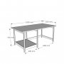 HANAH HOME Radni sto Lisa Natural - slika 5