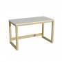 HANAH HOME Radni sto Tolga White Natural - slika 1