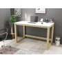 HANAH HOME Radni sto Tolga White Natural - slika 2