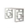 HANAH HOME Radni sto Maze White White - slika 1