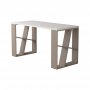 HANAH HOME Radni sto Honey White Light Mocha - slika 1
