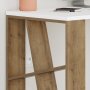 HANAH HOME Radni sto Honey White Dark Oak - slika 4