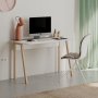 HANAH HOME Radni sto Luton White Grey - slika 2
