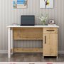 HANAH HOME Radni sto Natural White Saview - slika 1