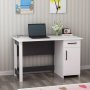 HANAH HOME Radni sto Natural White Anthracite - slika 3