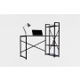 HANAH HOME Radni sto Zernez Anthracite - slika 3